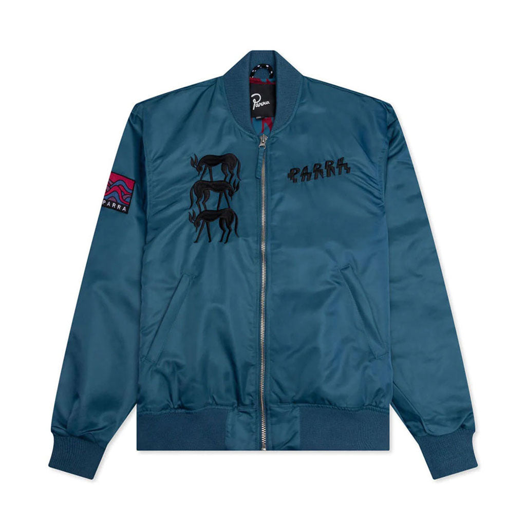 Stacked Pets Varsity Jacket - INVINCIBLE