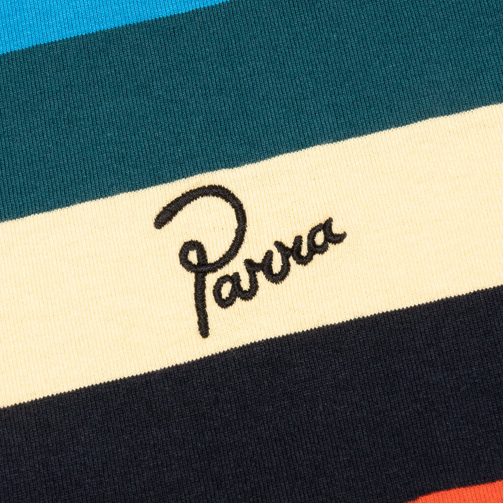 Stacked Pets on Stripes T-Shirt - INVINCIBLE