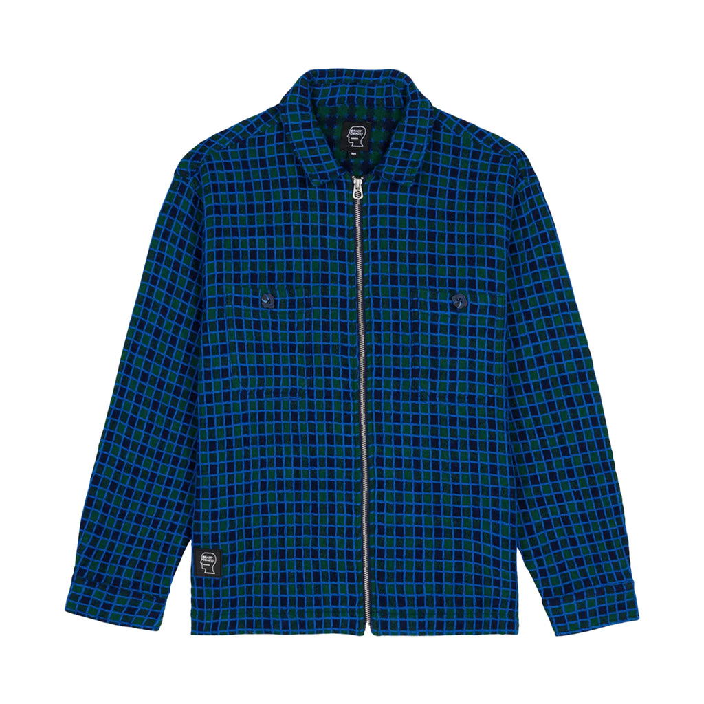 Check Mate Flannel Zip Shirt - INVINCIBLE
