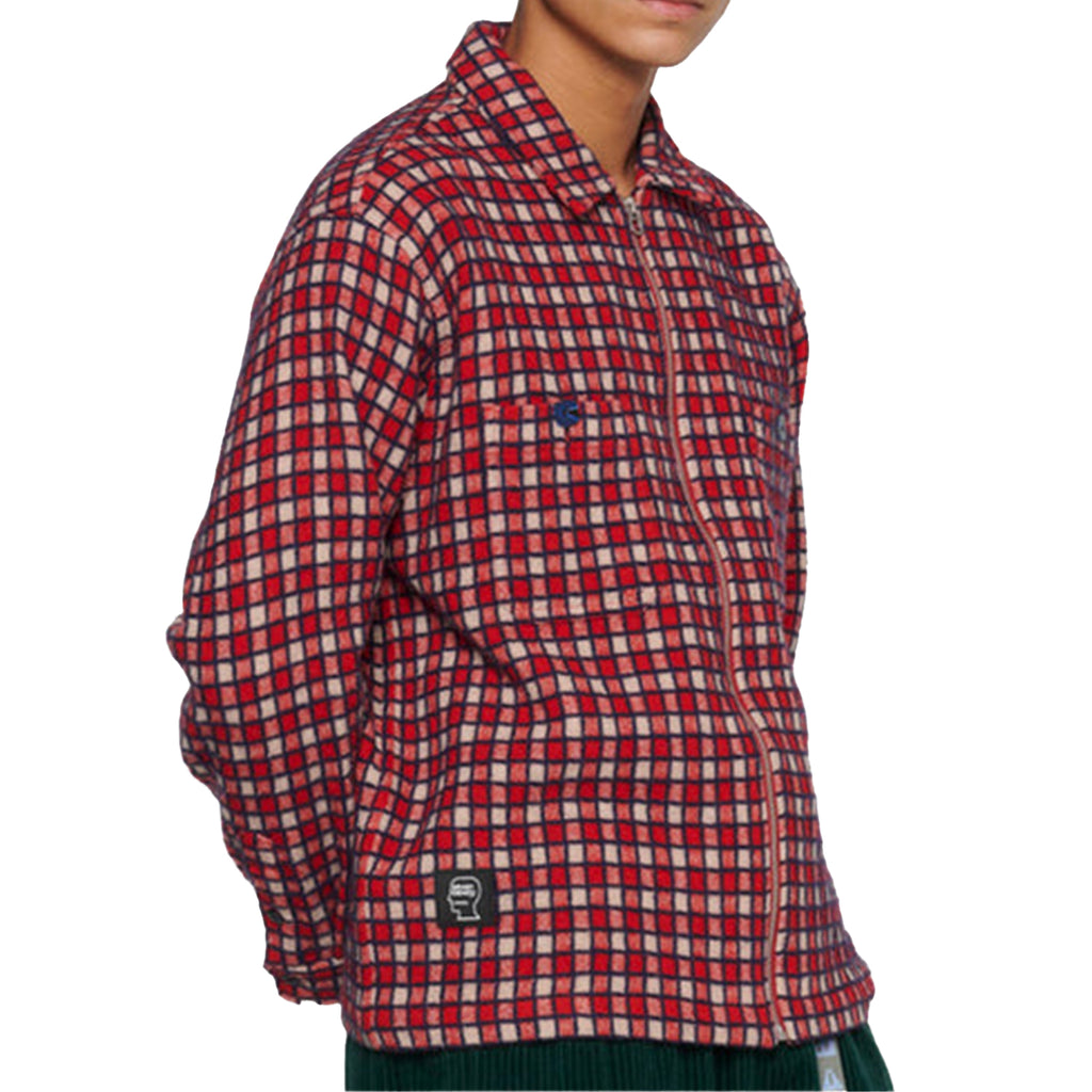 Check Mate Flannel Zip Shirt - INVINCIBLE