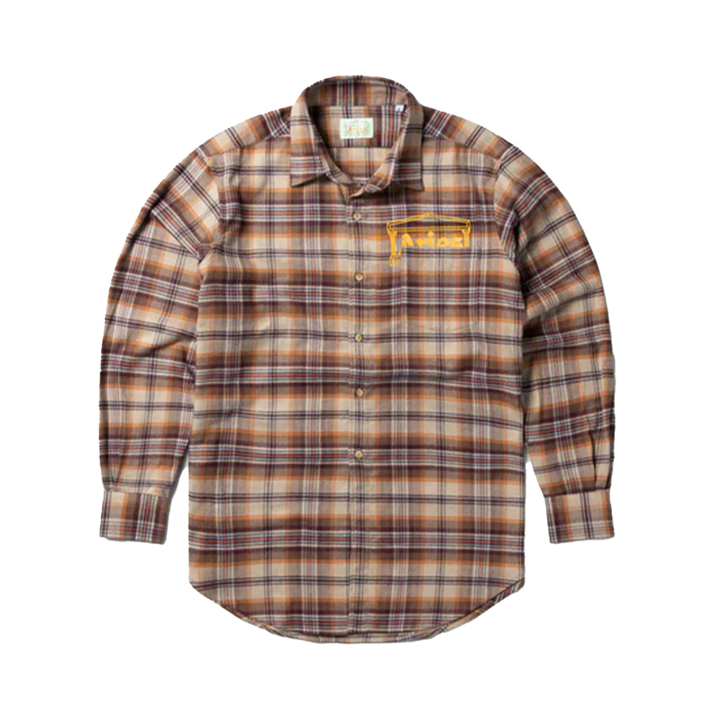 Plaid Flannel Shirt - INVINCIBLE
