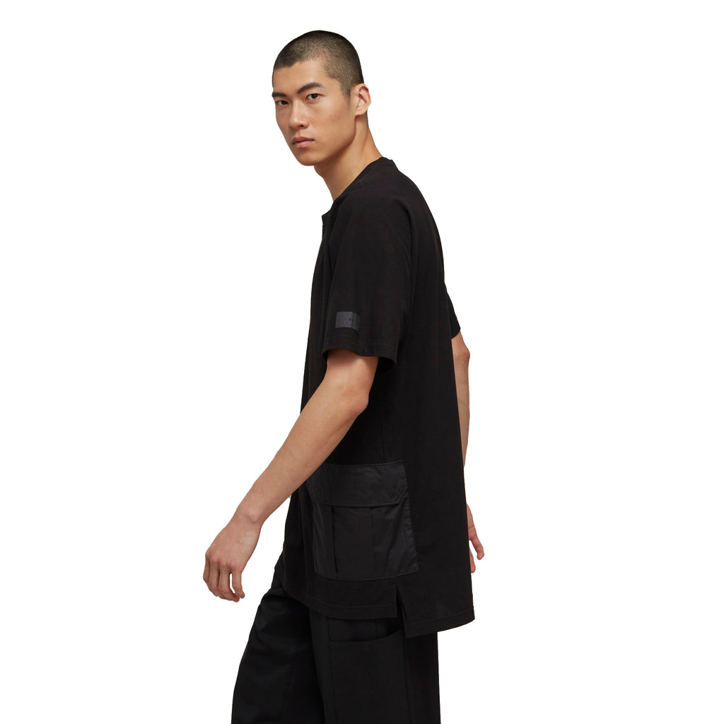 Y-3 Crepe Jersey SS Pocket Tee - INVINCIBLE