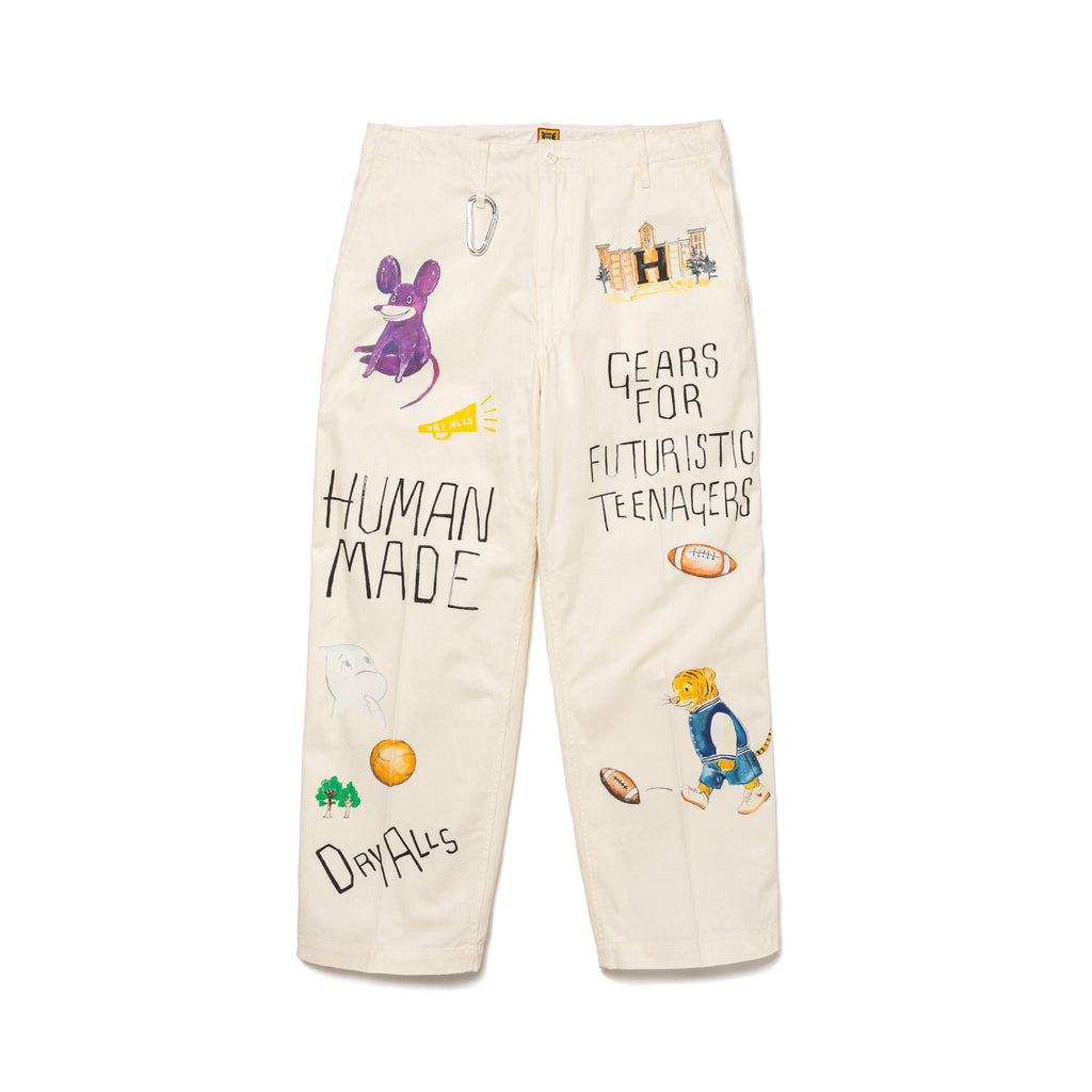 Printed Chino Pants - INVINCIBLE