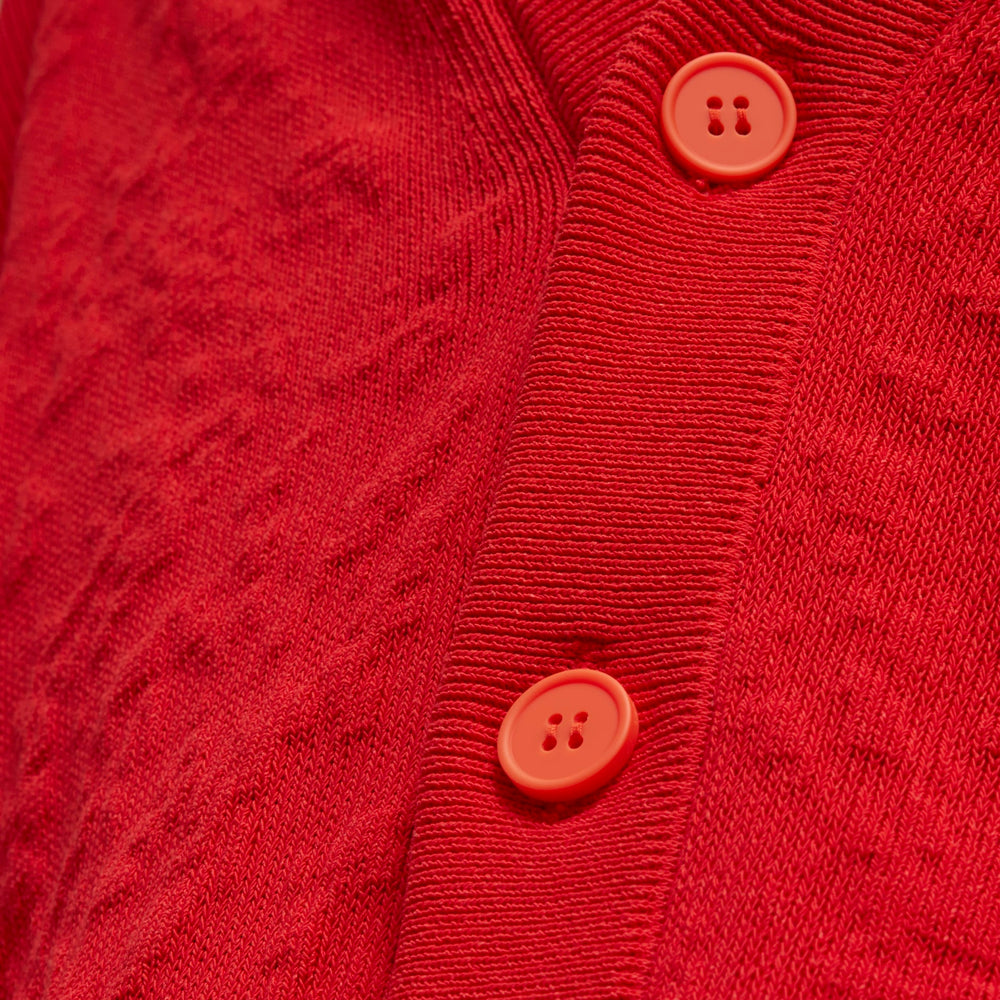 
                  
                    Knit Cardigan - INVINCIBLE
                  
                