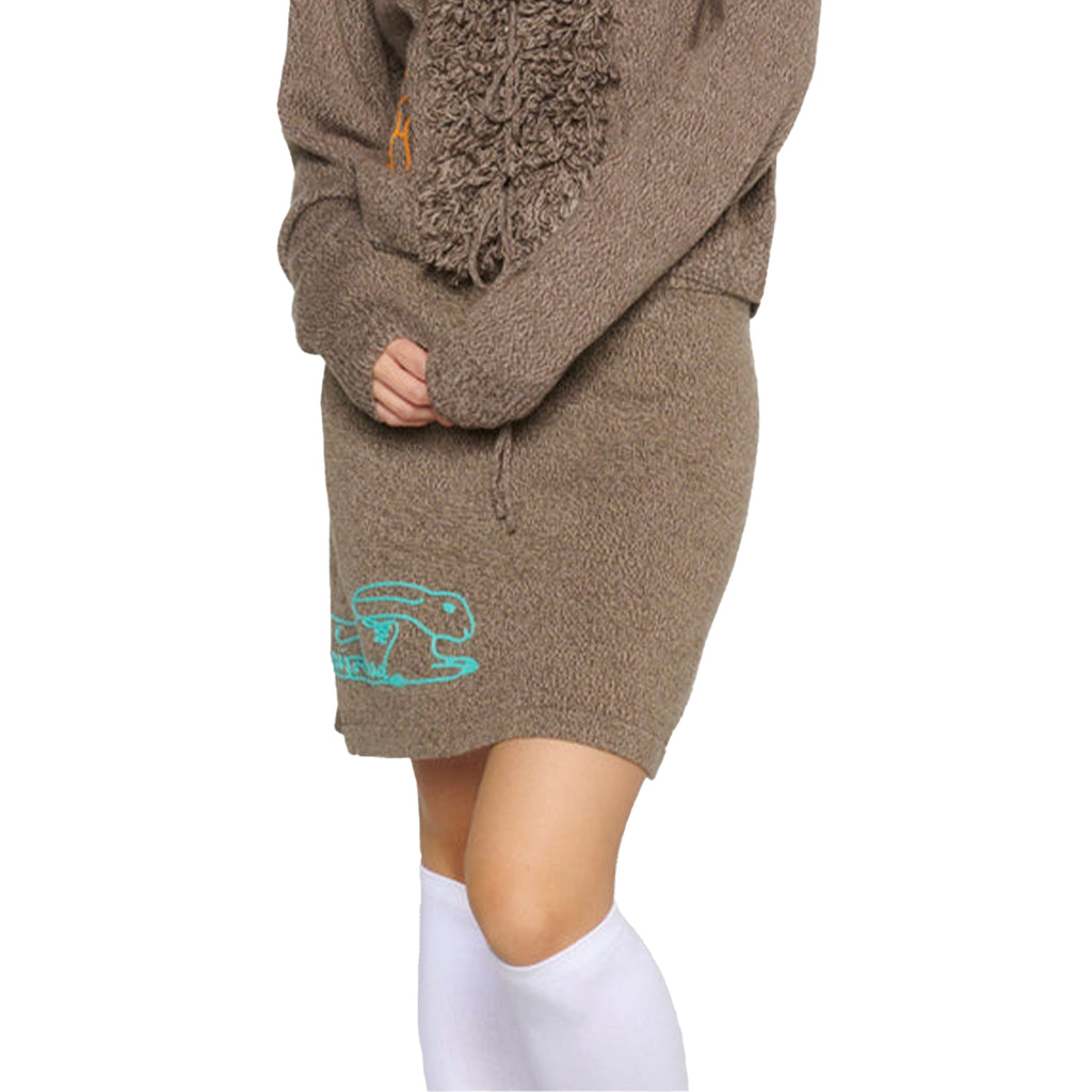 Marled Mini Skirt - INVINCIBLE