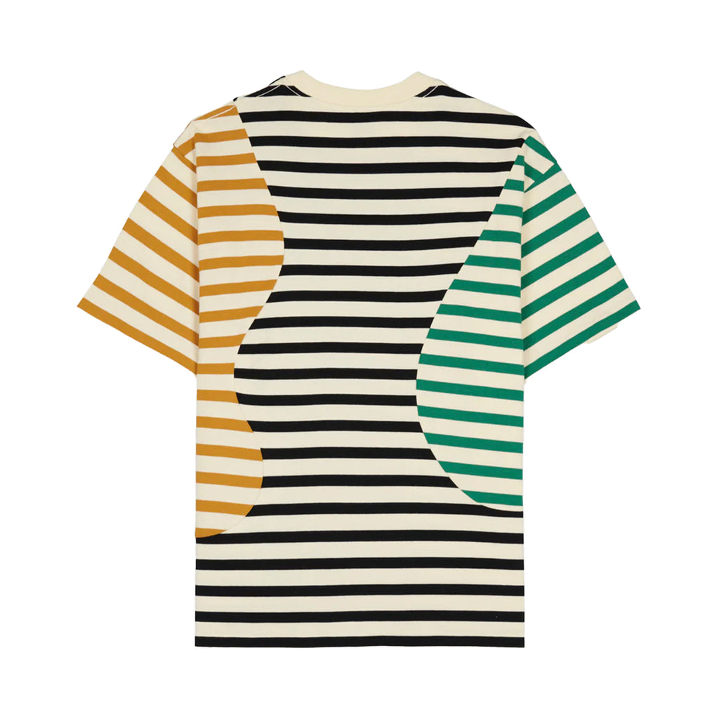 Organic Paneled Stripe SS T-Shirt - INVINCIBLE