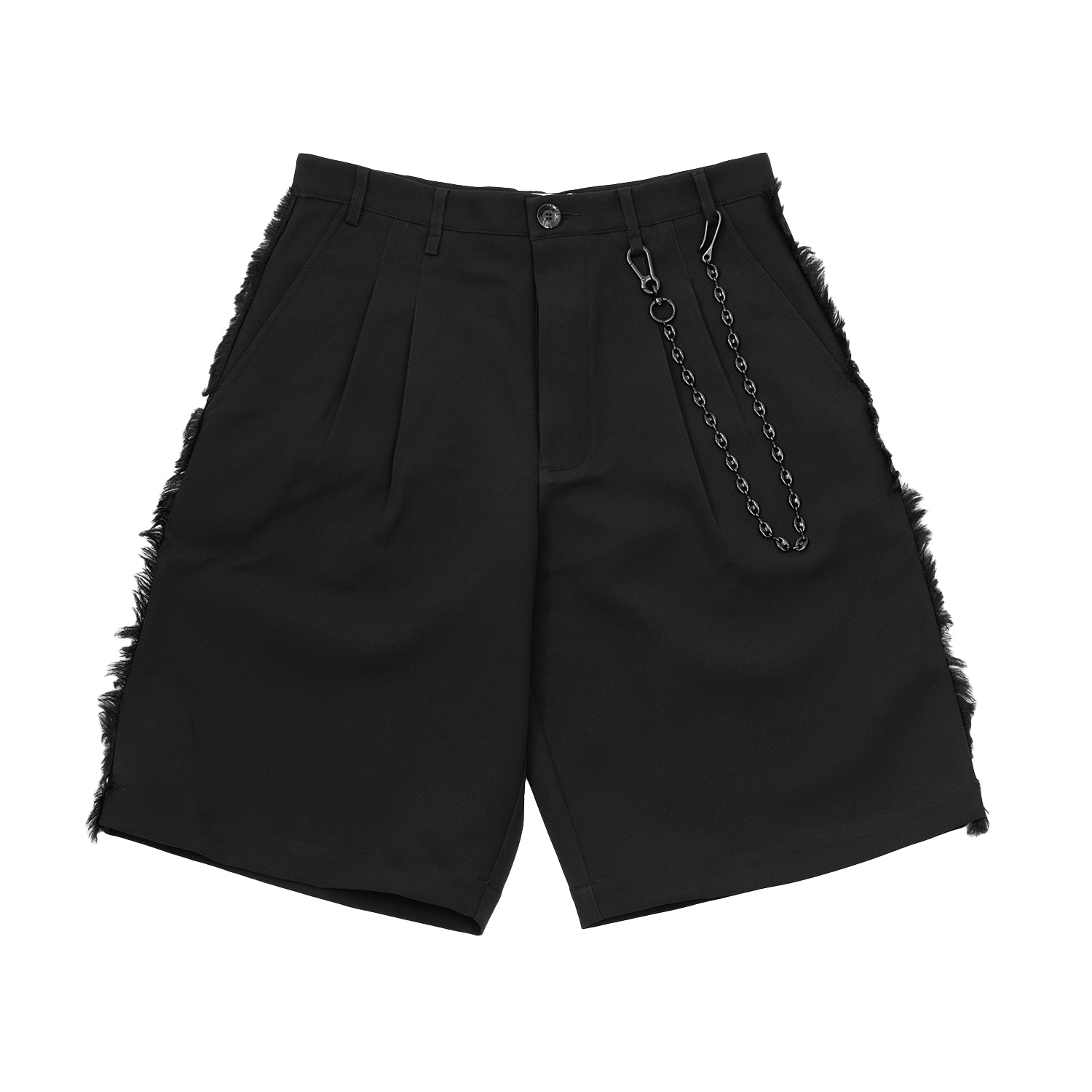 Single Pleated Shorts - INVINCIBLE