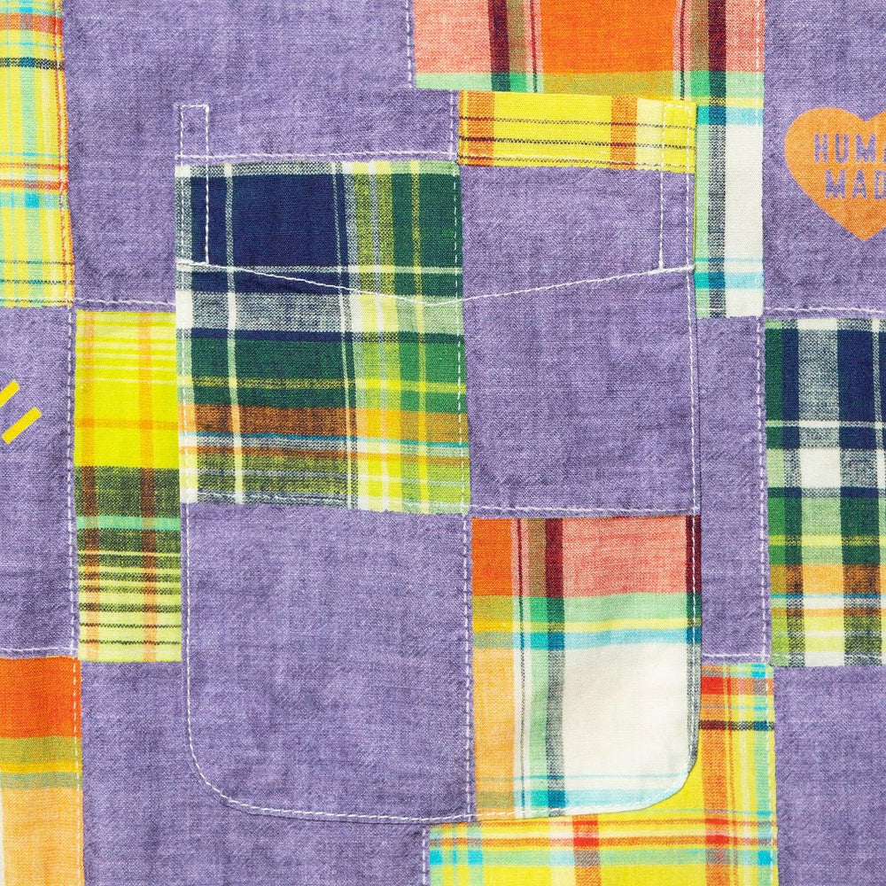 
                  
                    Patchwork Printed S/S Shirt - INVINCIBLE
                  
                