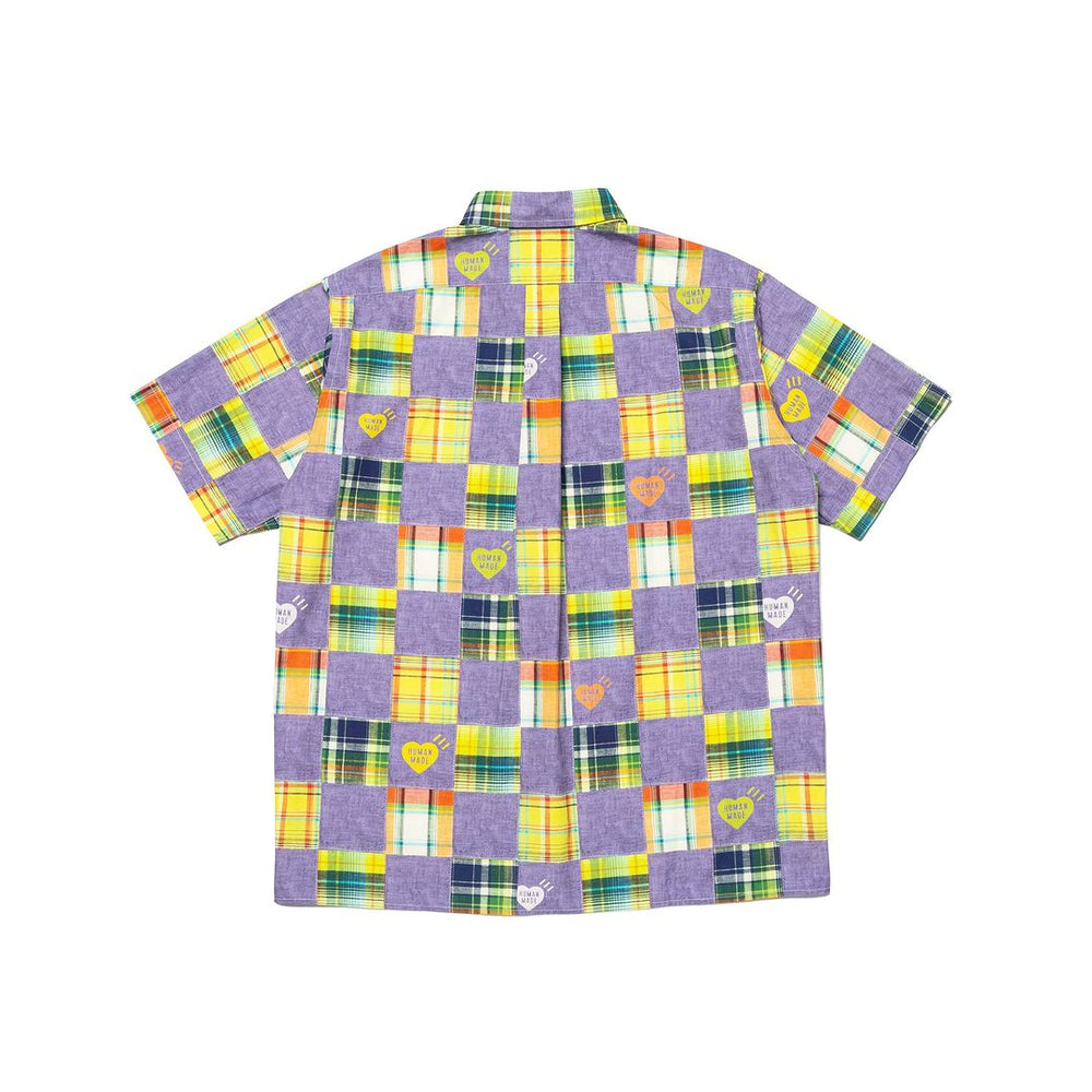 
                  
                    Patchwork Printed S/S Shirt - INVINCIBLE
                  
                