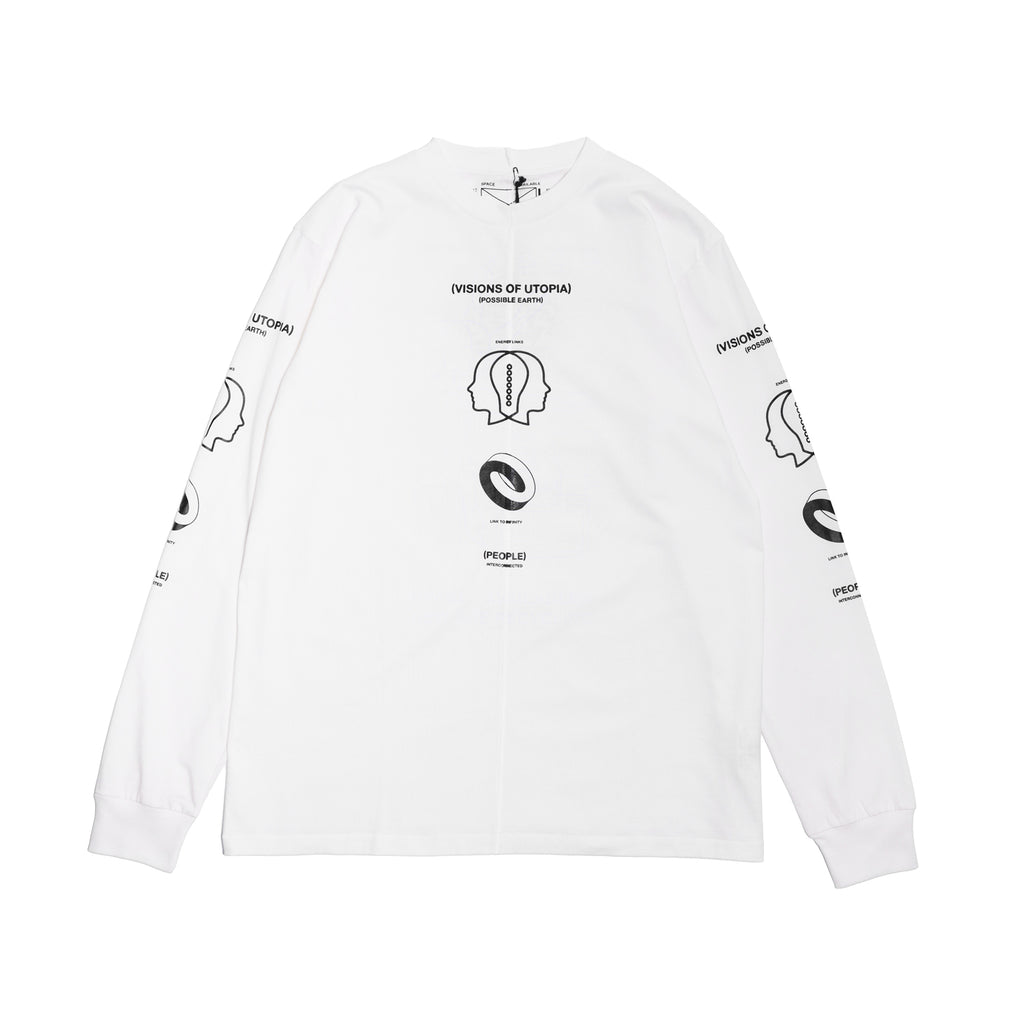 Upcycled Utopia Long Sleeve T-Shirt - INVINCIBLE