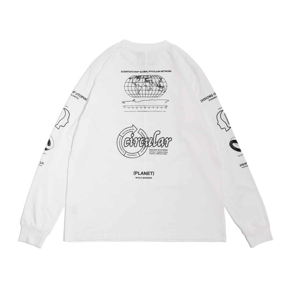 
                  
                    Upcycled Utopia Long Sleeve T-Shirt - INVINCIBLE
                  
                