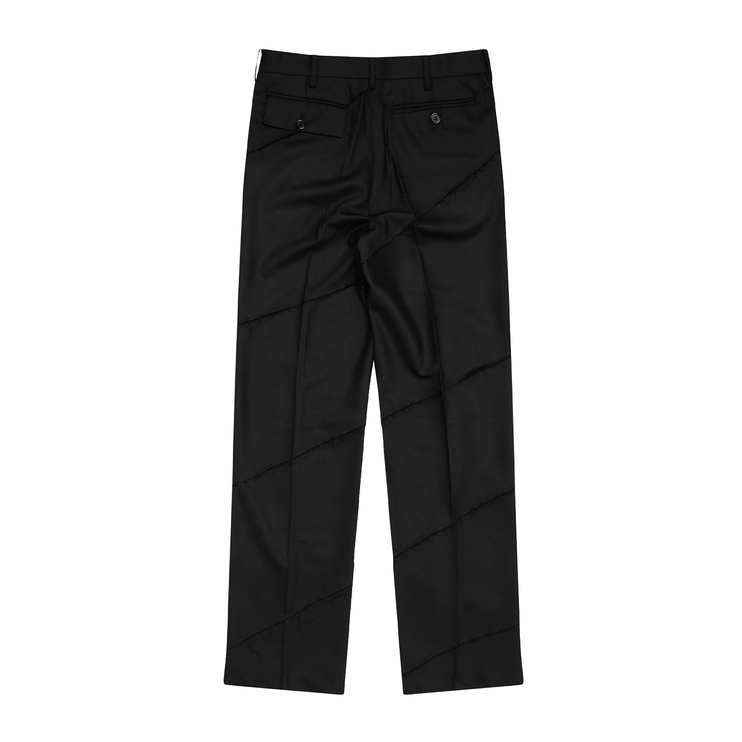 MASU FLUFFY CARGO PANTS BLACK MASU FLUFFY CARGO PANTS - black
