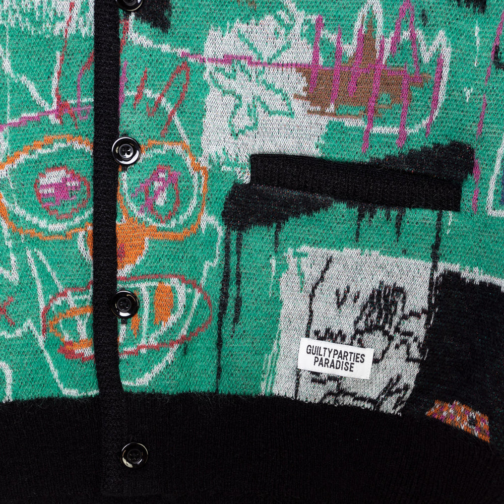 
                  
                    Jean Michel Basquiat / Cardigan ( Type-2 ) - INVINCIBLE
                  
                