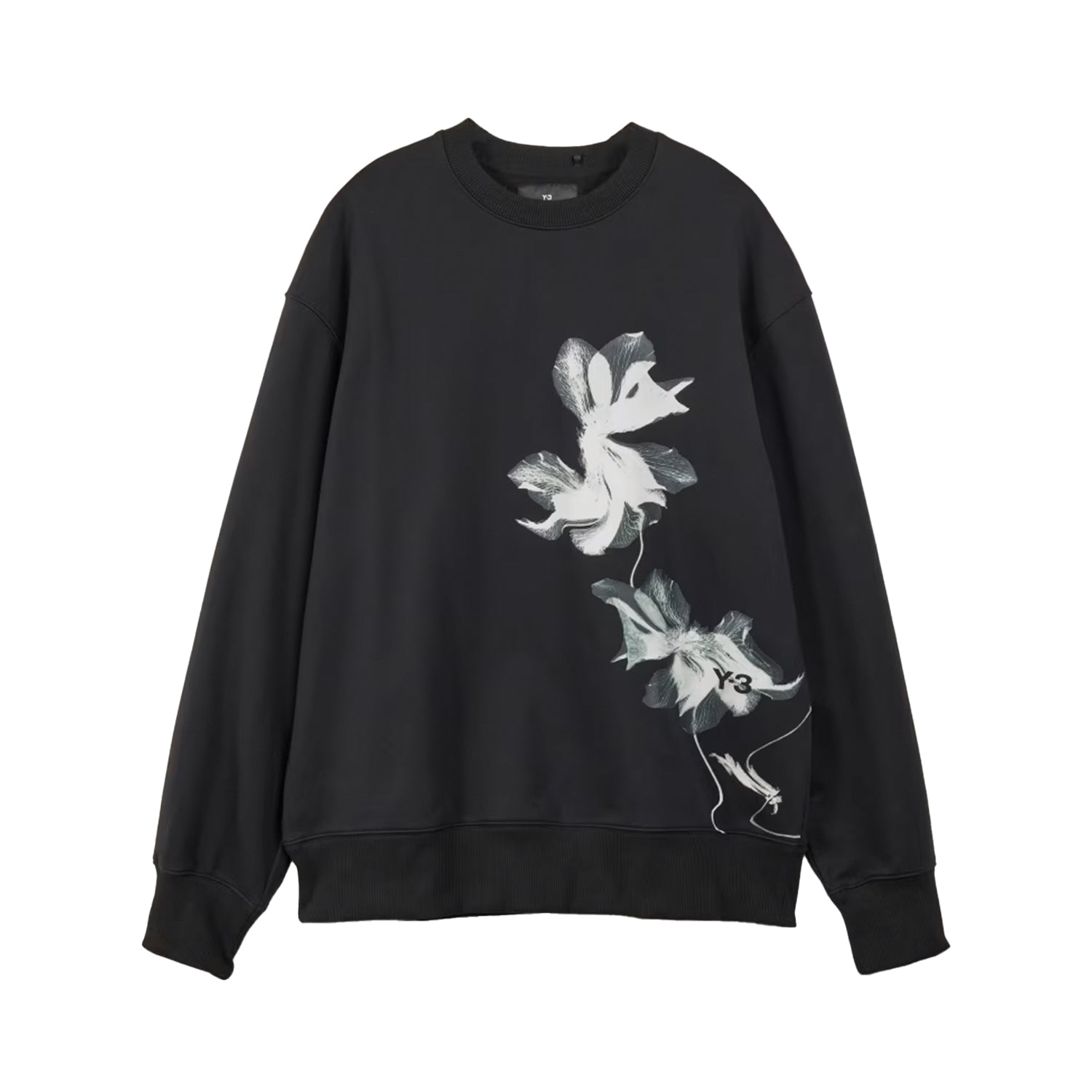 Y-3 Graphic French Terry Crew Sweater - INVINCIBLE