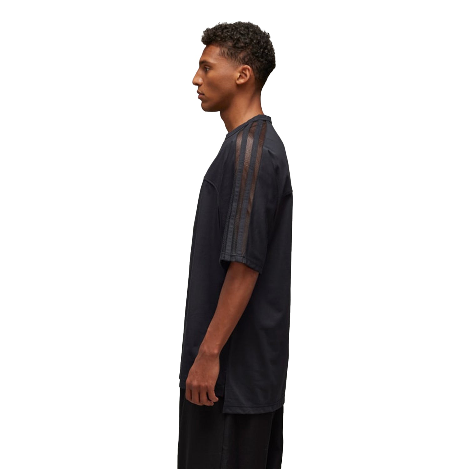 Y-3 Mesh 3-Stripes Short Sleeve Tee – INVINCIBLE Indonesia