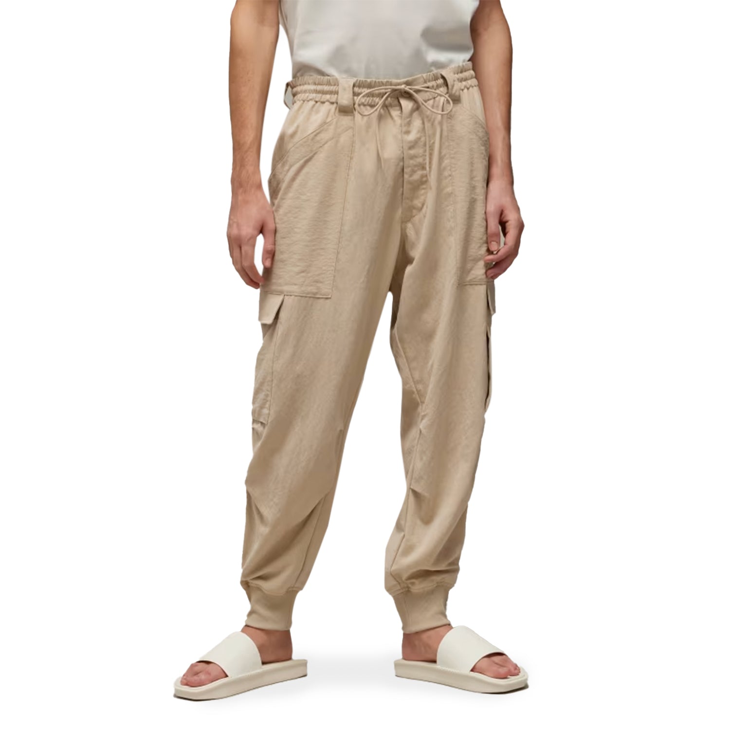 Y-3 Washed Twill Cuffed Cargo Pants - INVINCIBLE