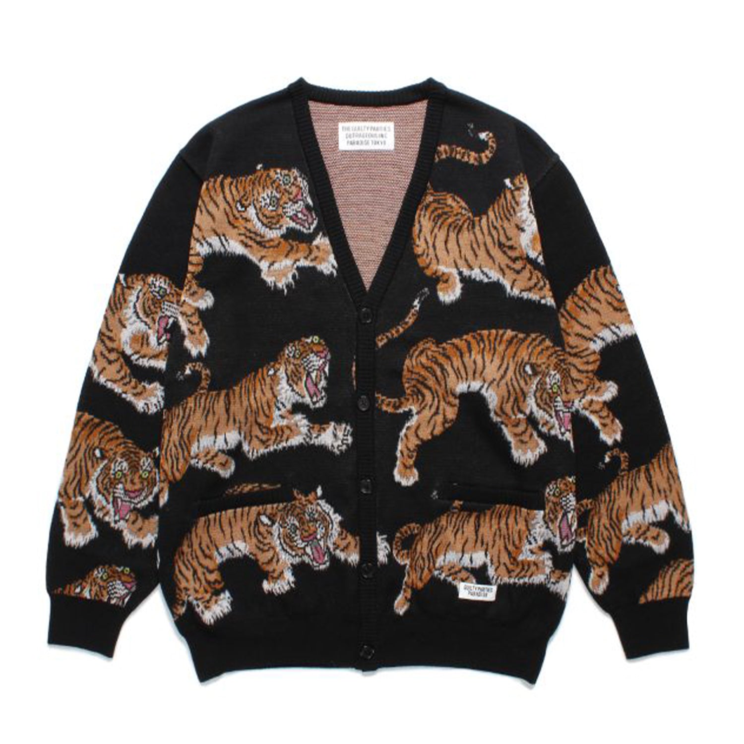 22ss WACKOMARIA TIMLEHI JACQUARDCARDIGAN とろける 