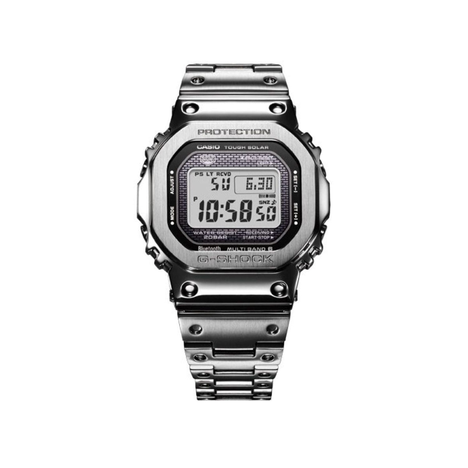 ちくわさん　GMW-B5000D ちくわさん GMW-B5000D G-Shock Gorillaz Silver Watch GMW