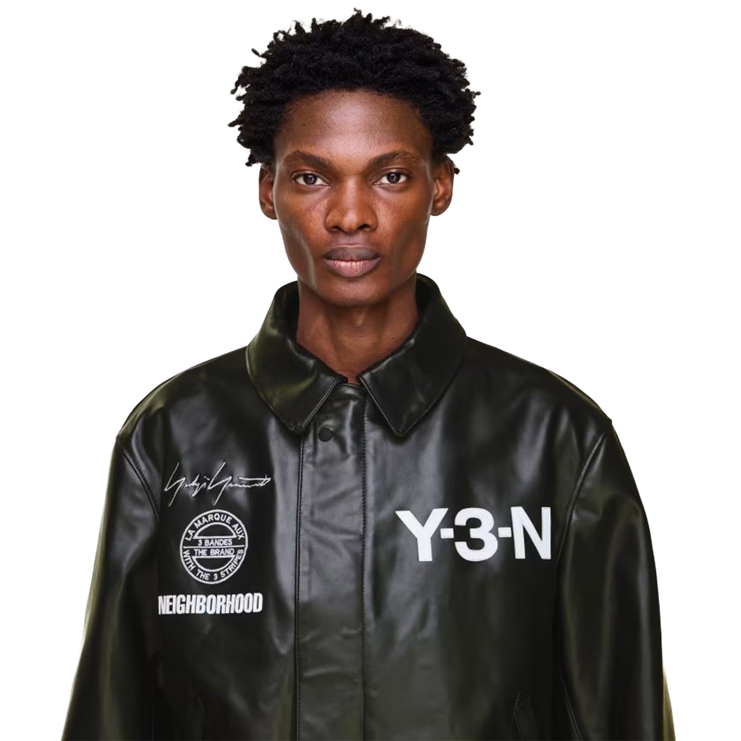Y-3 NBHD Leather Bomber Jacket – INVINCIBLE Indonesia