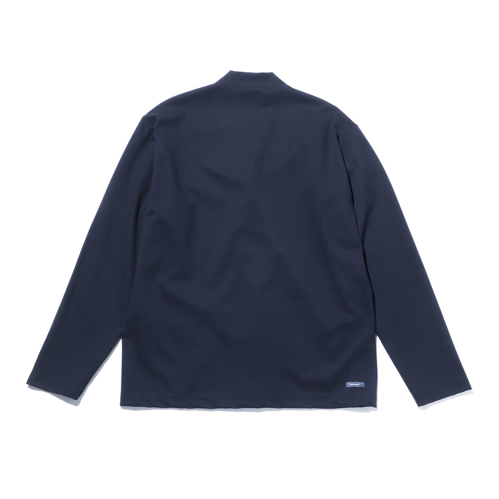 Limonta Nylon Front Paneled Cardigan - INVINCIBLE