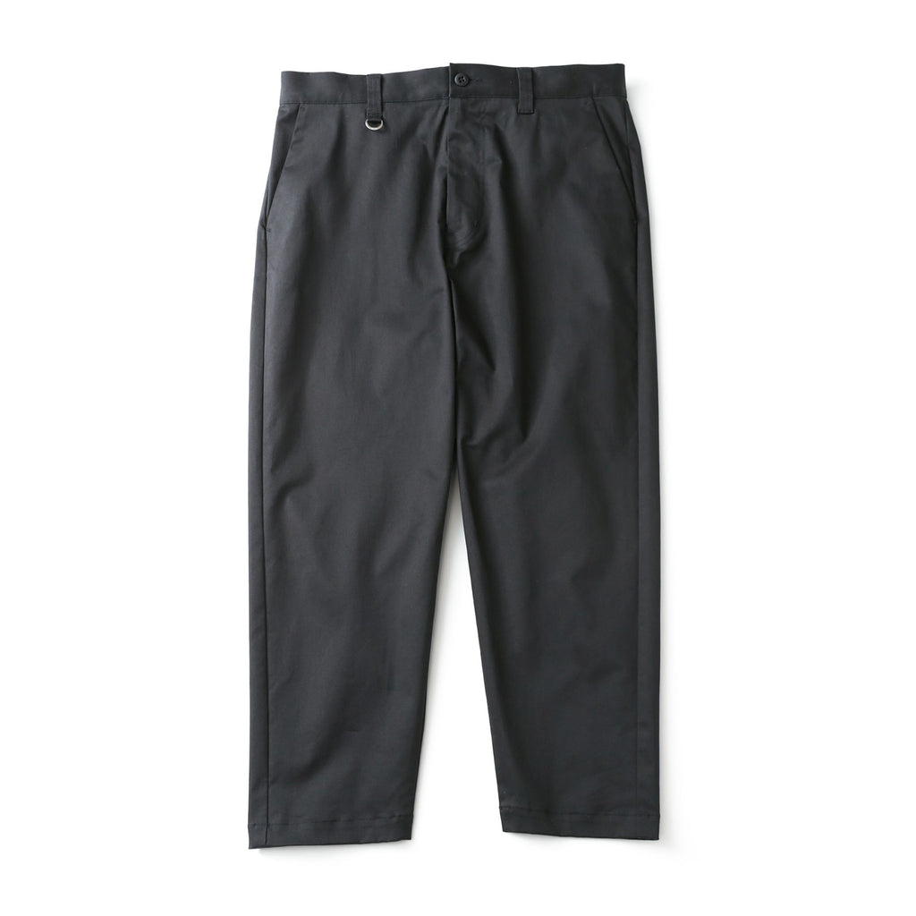 Stretch Chino Wide Cropped Pants - INVINCIBLE