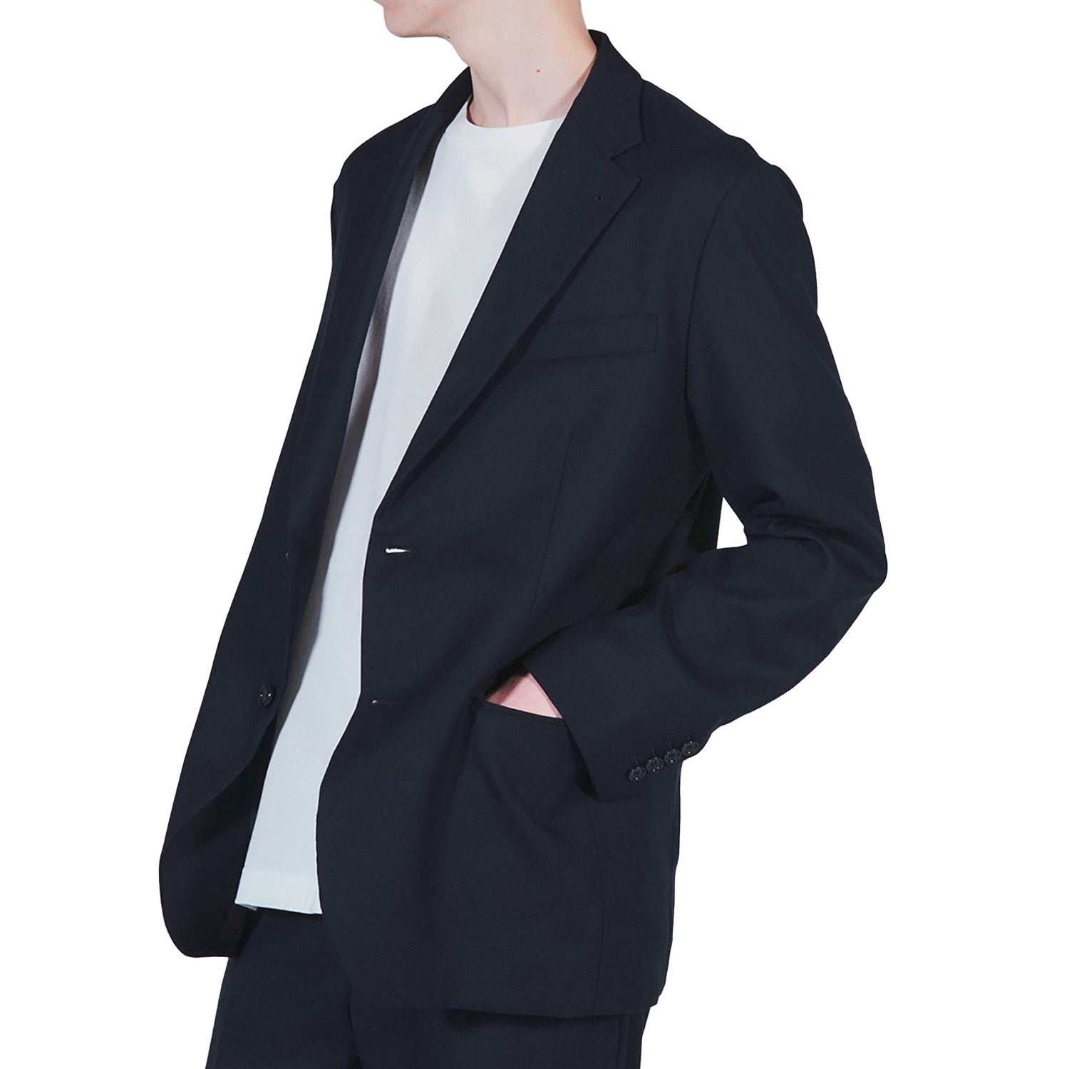Stretch Wool 2Button Jacket - INVINCIBLE