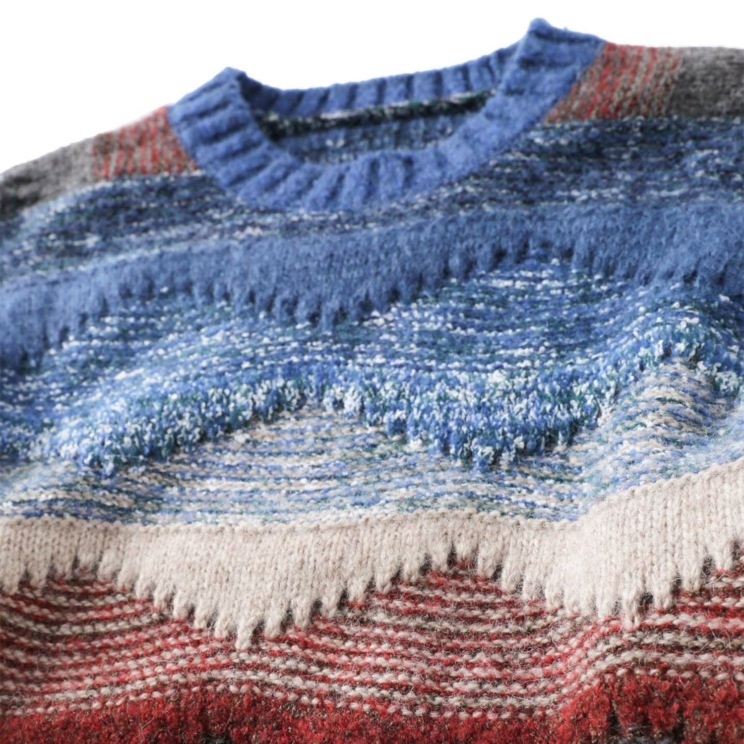 Abstract Crewneck Knit - INVINCIBLE