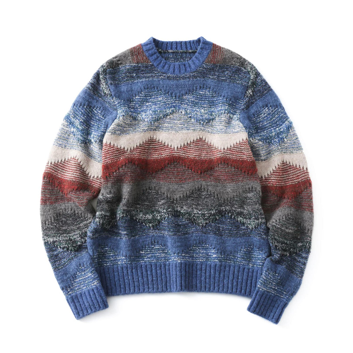 Abstract Crewneck Knit - INVINCIBLE