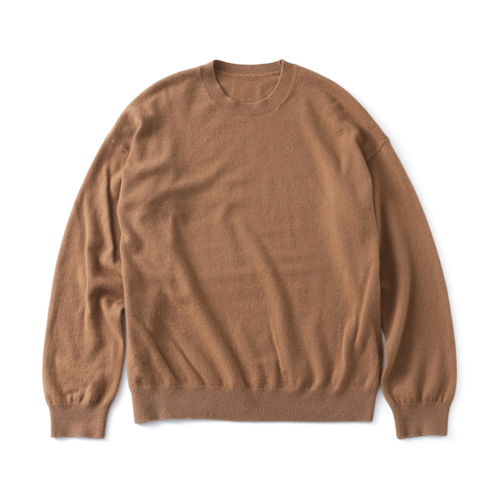 Cashmere High Gauge Crewneck Knit - INVINCIBLE