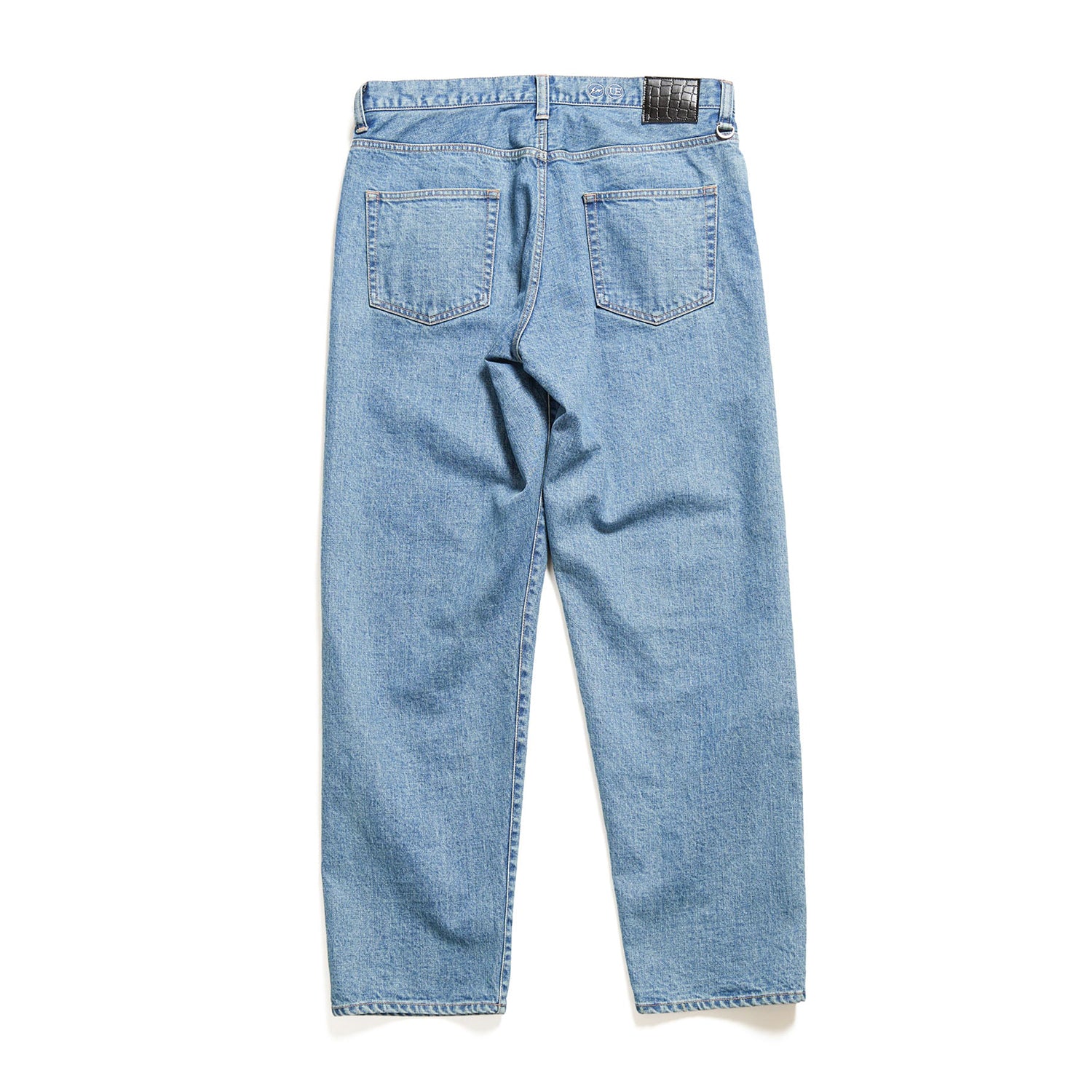 Washed Denim Wide Pant - INVINCIBLE