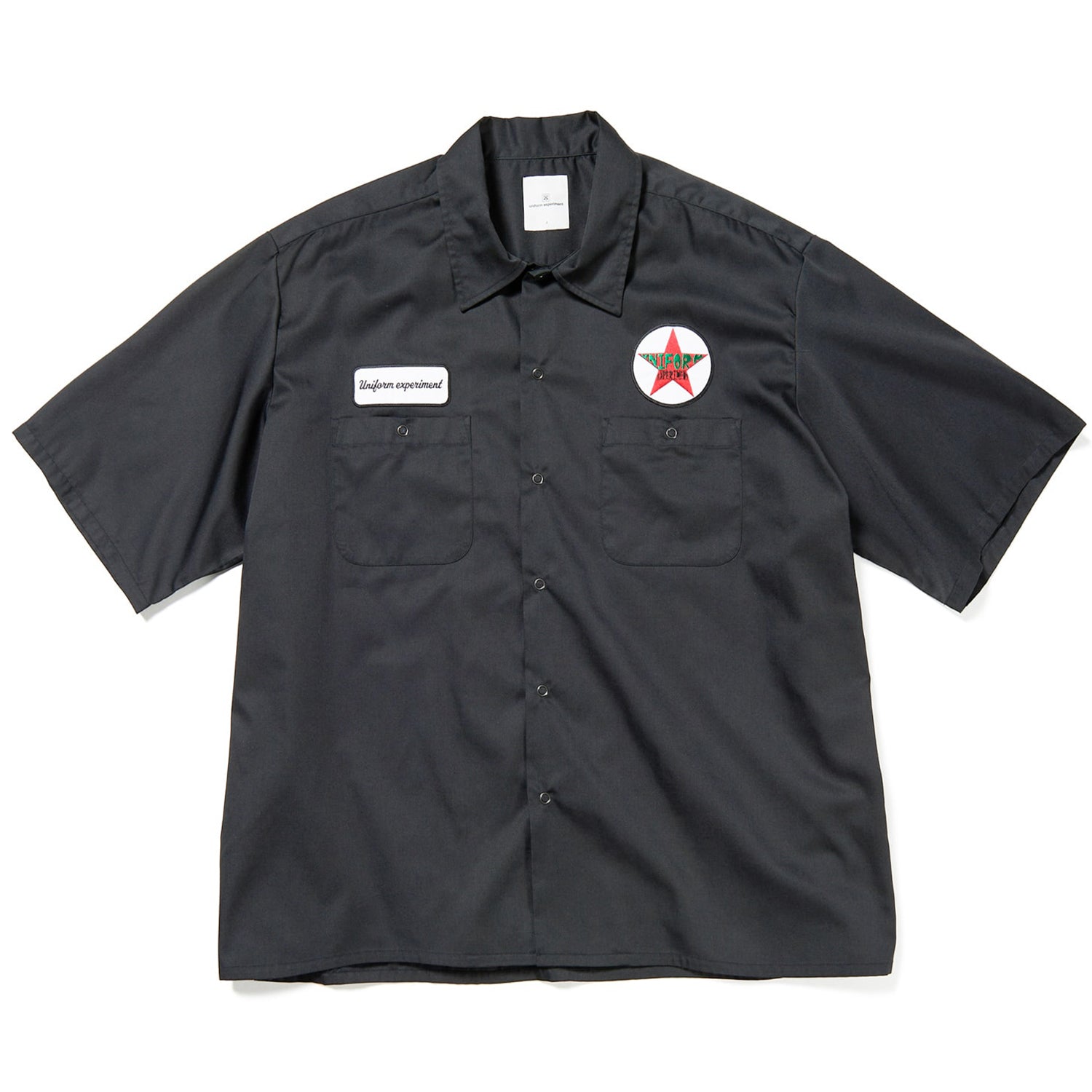 uniform experiment S/S BIG WORK SHIRT