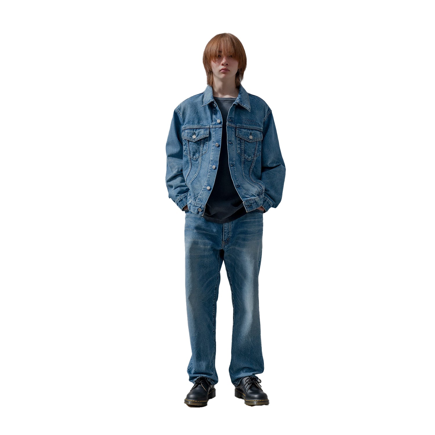 Denim Trucker Jacket - INVINCIBLE