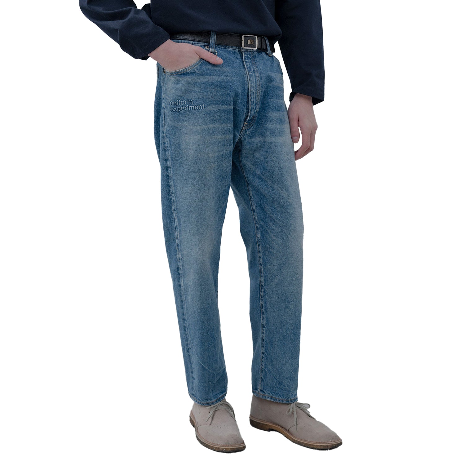 Damaged Denim Pants - INVINCIBLE