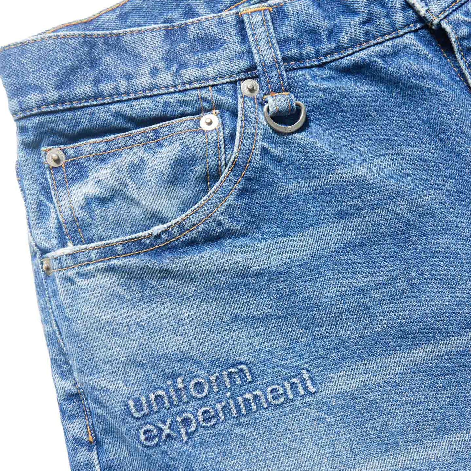 Damaged Denim Pants - INVINCIBLE