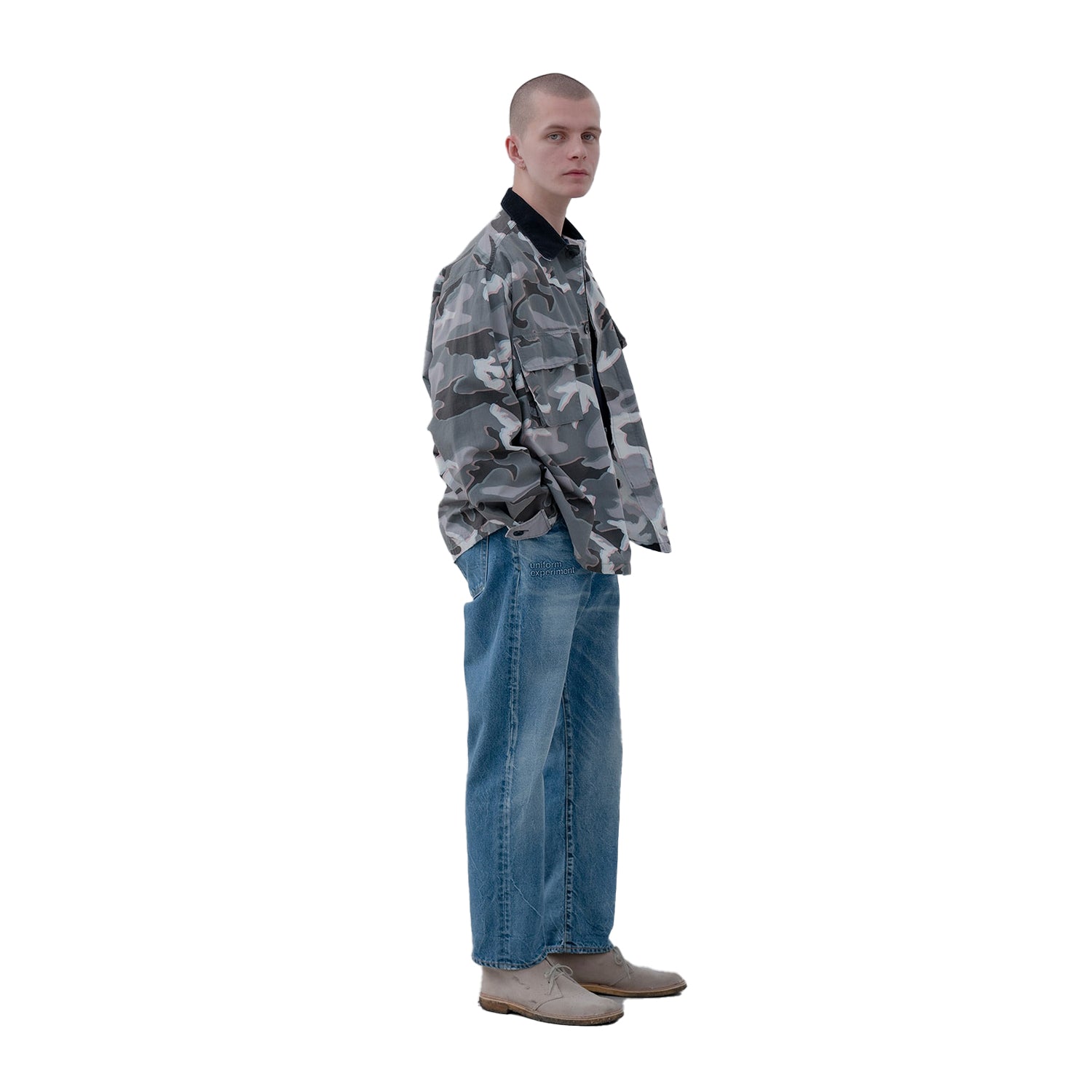 Damaged Denim Pants - INVINCIBLE