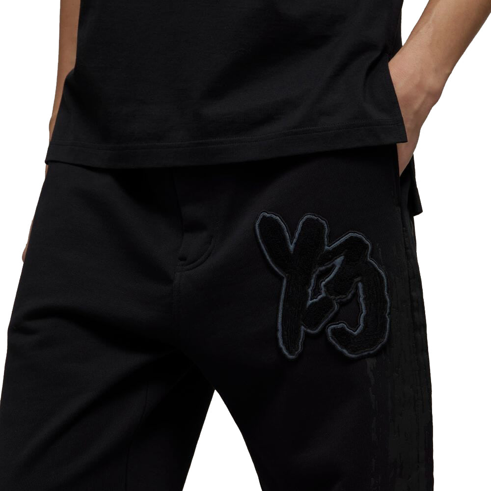 Y-3 Graphic Logo French Terry Pants - INVINCIBLE