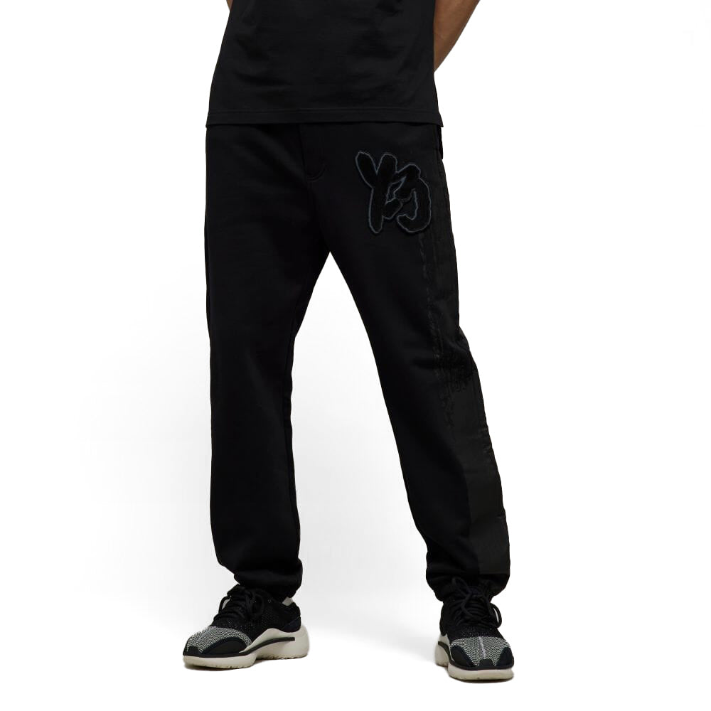 Y-3 Graphic Logo French Terry Pants - INVINCIBLE
