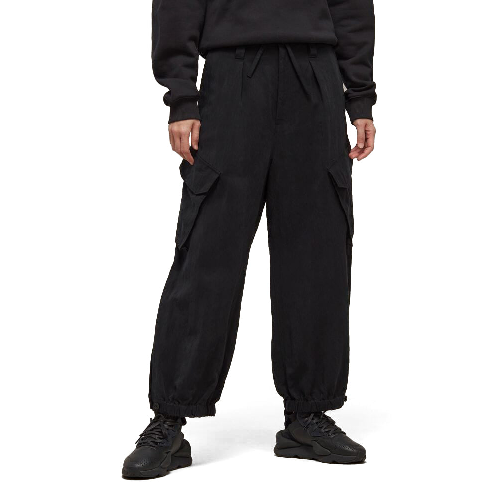 Y-3 Crinkle Twill Cargo Pants - INVINCIBLE