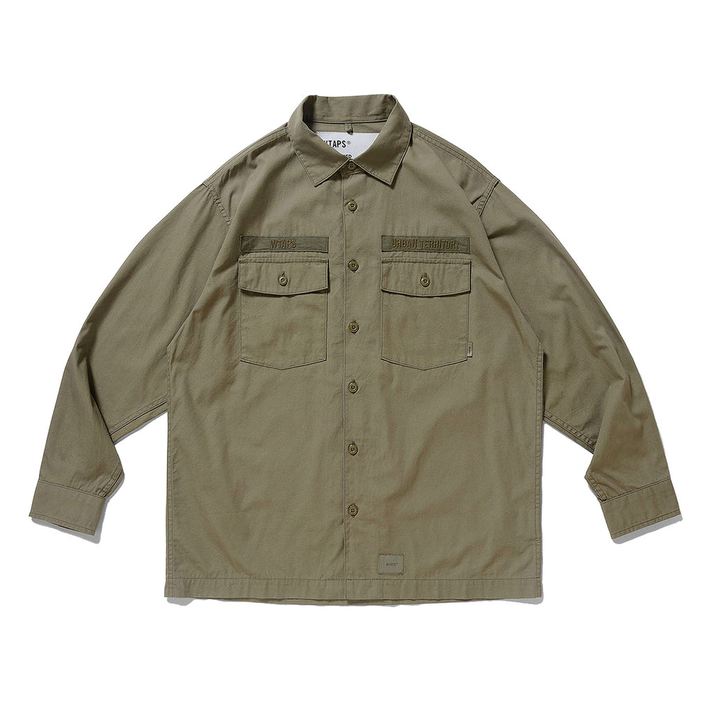 Cbw/ LS/ Cotton. Poplin - INVINCIBLE