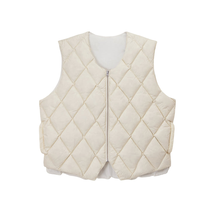 Reversible Quilted Vest - INVINCIBLE