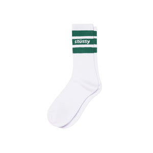 Stripe Crew Socks - INVINCIBLE