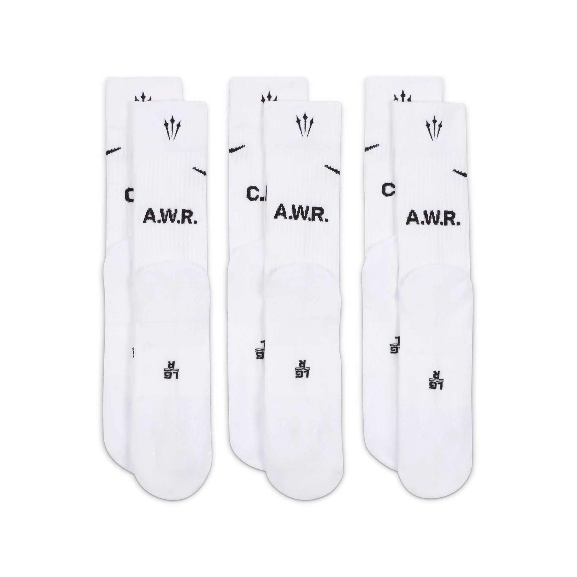 U SNKR SOX CREW 3PR - NRG AU - INVINCIBLE