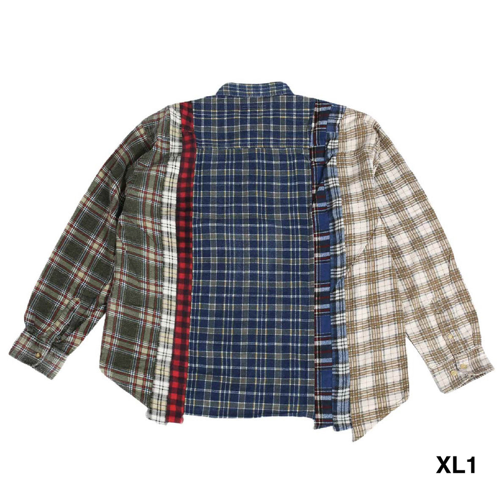 
                  
                    Rebuild by Needles Flannel Shirt - 7 Cuts Shirt - INVINCIBLE
                  
                