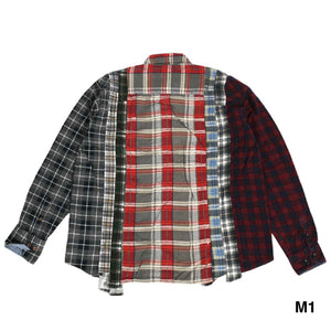 
                  
                    Rebuild by Needles Flannel Shirt - 7 Cuts Shirt - INVINCIBLE
                  
                
