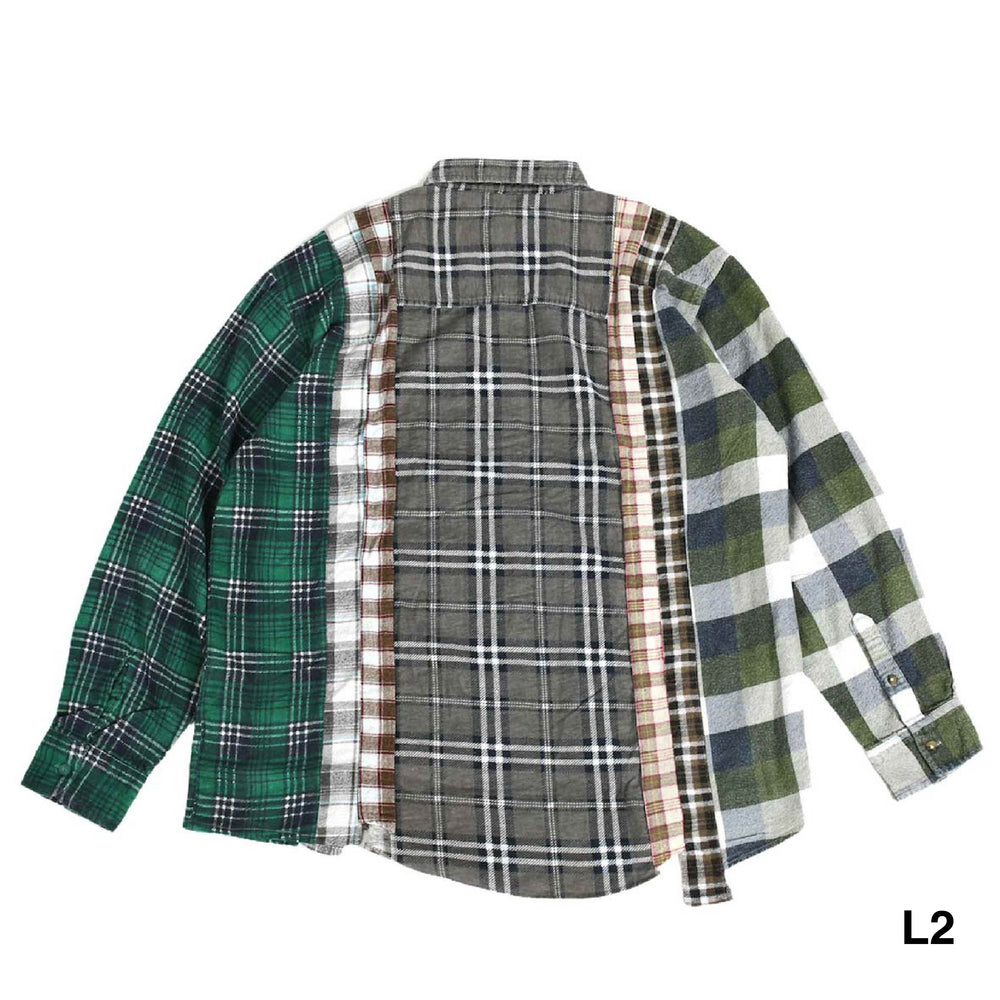 
                  
                    Rebuild by Needles Flannel Shirt - 7 Cuts Shirt - INVINCIBLE
                  
                