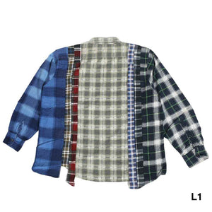 
                  
                    Rebuild by Needles Flannel Shirt - 7 Cuts Shirt - INVINCIBLE
                  
                