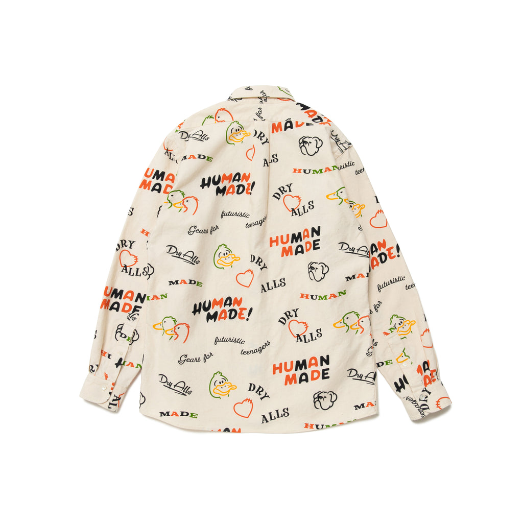 Printed BD L/S Shirt - INVINCIBLE