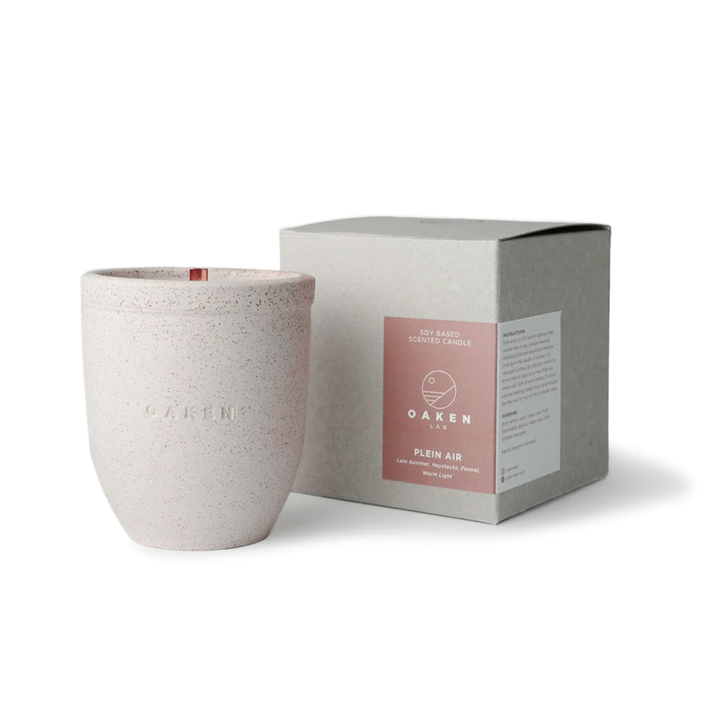 Ceramic Candle Small- Plein Air - INVINCIBLE
